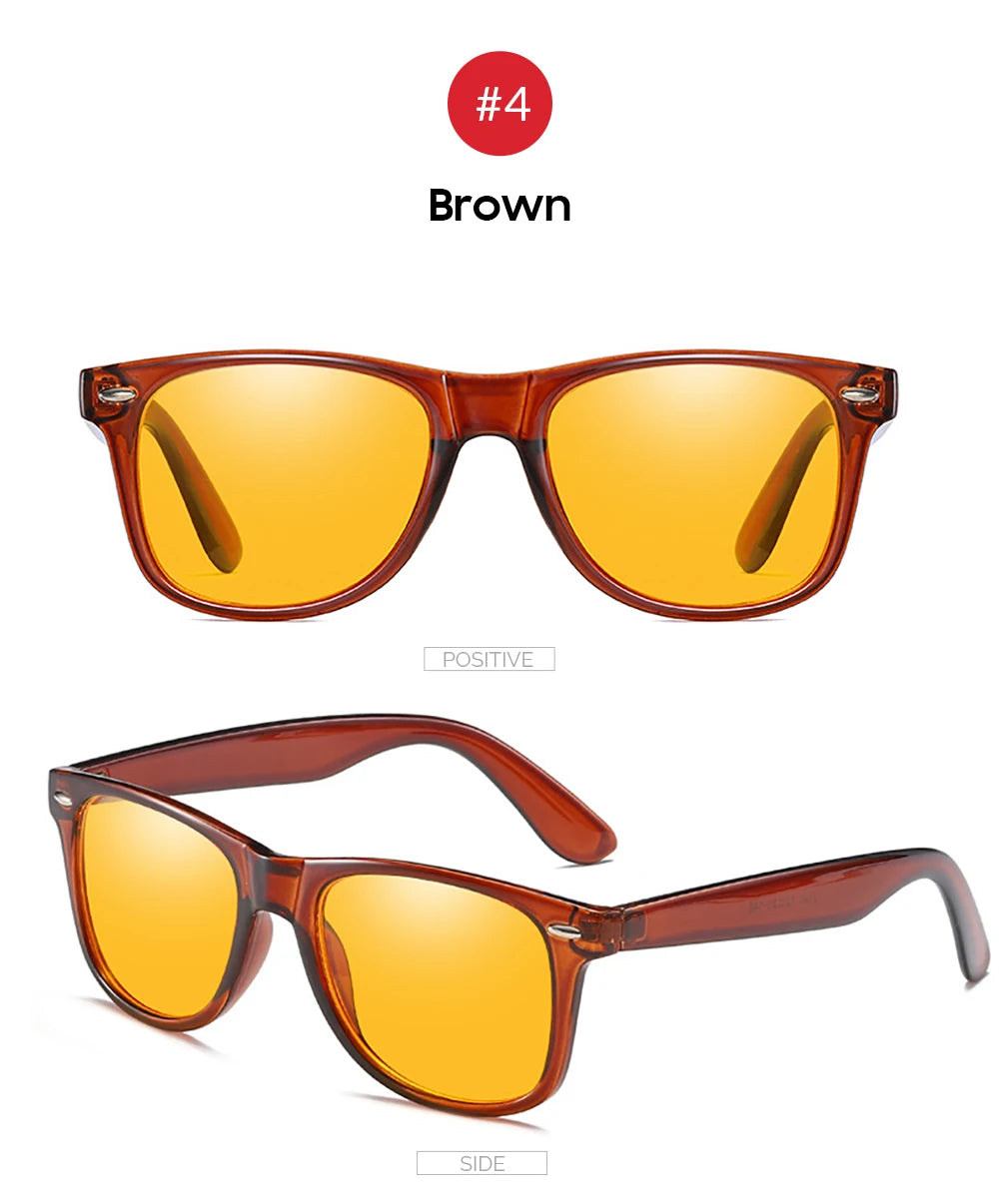 Classic Square Gaming Blue Light Blocking Glasses Men Yellow Women Office Anti Light Eyeglasses Computer Filter Goggles