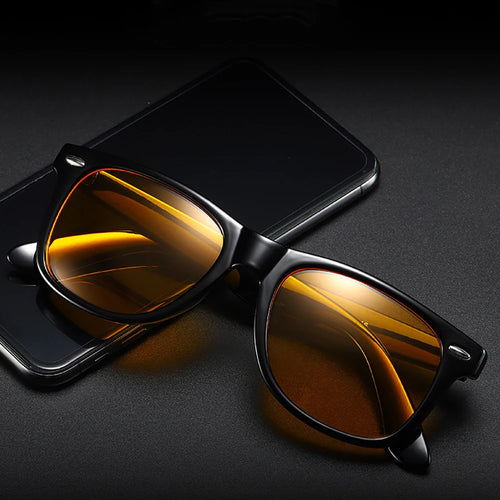 Classic Square Gaming Blue Light Blocking Glasses Men Yellow Women Office Anti Light Eyeglasses Computer Filter Goggles