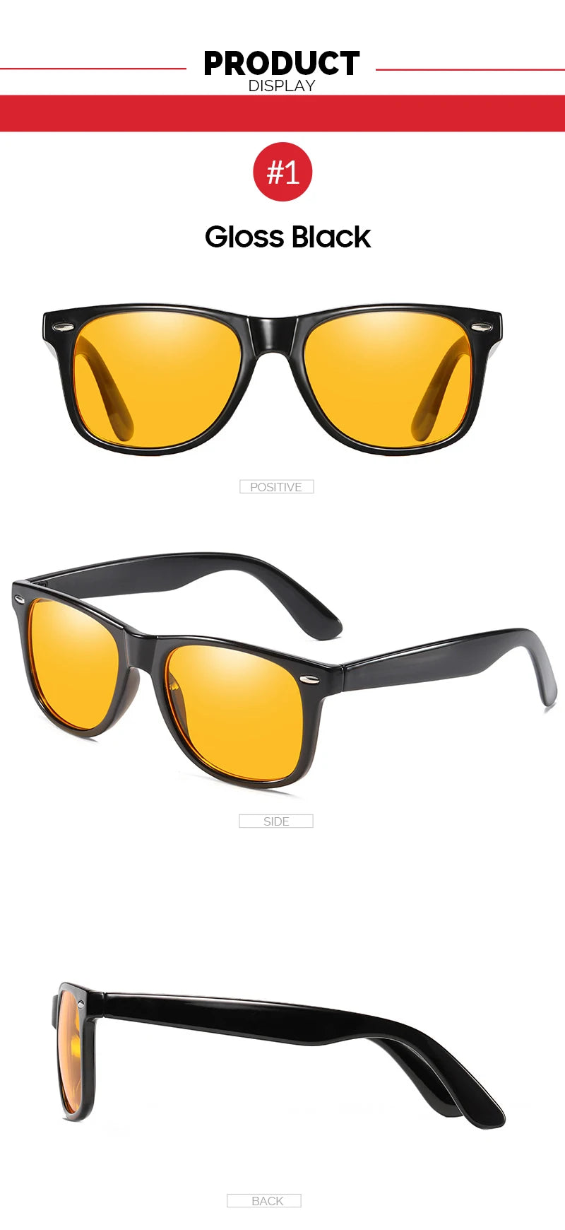 Classic Square Gaming Blue Light Blocking Glasses Men Yellow Women Office Anti Light Eyeglasses Computer Filter Goggles